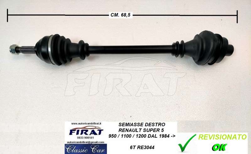 SEMIASSE RENAULT SUPER 5 DX (RE3044)